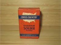 Sears Roebuck Cross Country Solder Powder