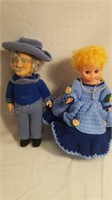 1990 Billie Peppers Crocheted Doll and Female