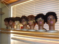 7 WIGS ON SHOULD MANNEQUINS #18