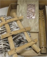 Mini Wood Ladder, Flute, Faux Fur & More