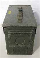 7"x12"x6" Military Green Metal Ammo Box