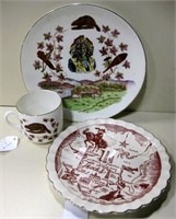 VNTG English Royal Stafford China Plates & Mug