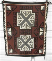50"x39" Vintage Navajo Rug