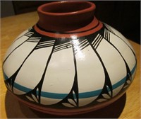 5" Phillip Nez Signed Native American Pottery