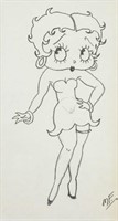 MAX FLEISCHER American 1883-1972 Pencil on Paper