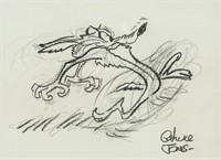 CHUCK JONES American 1912-2002 Pencil on Paper