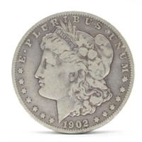 1902-S Morgan Silver Dollar - F