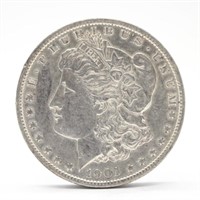 1901-O Morgan Silver Dollar - AU