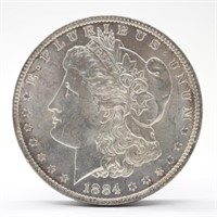 1884-O Morgan Silver Dollar - UNC
