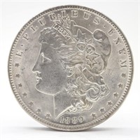 1889-P Morgan Silver Dollar - UNC
