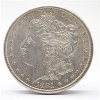 1881-S Morgan Silver Dollar - UNC