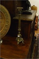 Pair of altar pricket form candlesticks