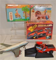 B/O & Friction Toy Lot w/ Boeing +