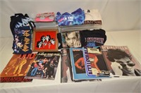 Mixed Music Collectible Lot w/ Concert T-Shirts