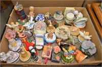 Mixed Figural Trinket Box Lot