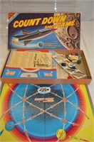 Vtg Transogram Countdown Space Game Complete