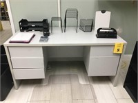 LOT CONSISTING OF: OFFICE FURNITURE INCLUDING