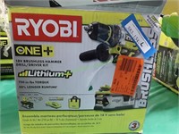 Ryobi One+ 18V Brushless Hammer Drill/Driver Kit