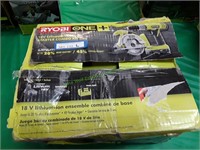 Ryobi One+ 18V Lithium-Ion Starter Combo Kit.