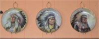 6 Native American Indian Plates