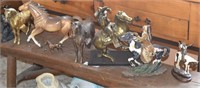 8 Pieces Equestrian Style Figurines & Figures