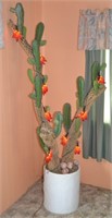 Lighted Southwest Faux Ornamental Tree