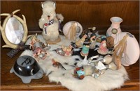 Collection of SW Native American Figurines & Decos