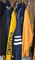 3 U of M And 1 Detroit Tigers Jacket