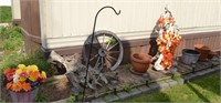 Outdoor Decorative Lot, Driftwood & More
