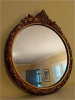 Vintage Round Wall Mirror