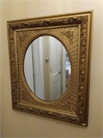 Ornate Gilded Mirror