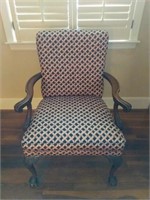 Clawfoot Arm Chair