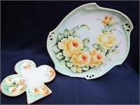 SELECTION OF VINTAGE HAND-PAINTED CHINA