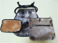 INUIT HIDE AND SEALSKIN BAGS