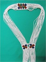 FIRST NATIONS HANDMADE BEADED SASH (NECKLACE)