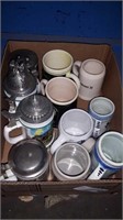 Flat of mugs