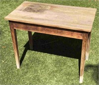 Wooden indoor/outdoor side/end table