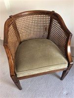 Mid-century medium back wooden chair