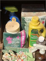 Assorted yard and garden chemicals