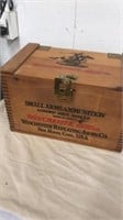 16”x9”x9” Wooden small ammunition Winchester box
