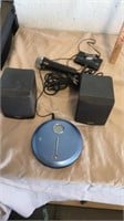 Yamaha speakers with cd player and Mic