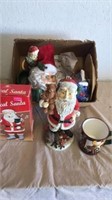 Group of Christmas items