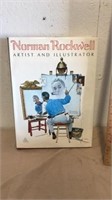 18”x13” Norman Rockwell artist and illustrator