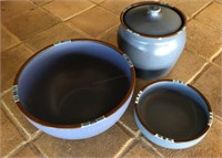 4pc Dansk Lidded Ceramicware