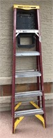 6’ Werner Folding Fiberglass Ladder