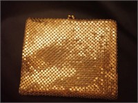 Early Vintage Whiting & Davis Mesh Wallet Gold