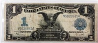 Coin Series of 1899 $1 Black Eagle Large Size Note