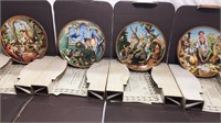 81/2” collector plates KNOWLES Aesop’s Fables