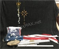 Wind Chimes and Sentinel Flags 5FT