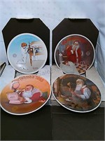 Norman Rockwell plates, Dear Santa Claus,